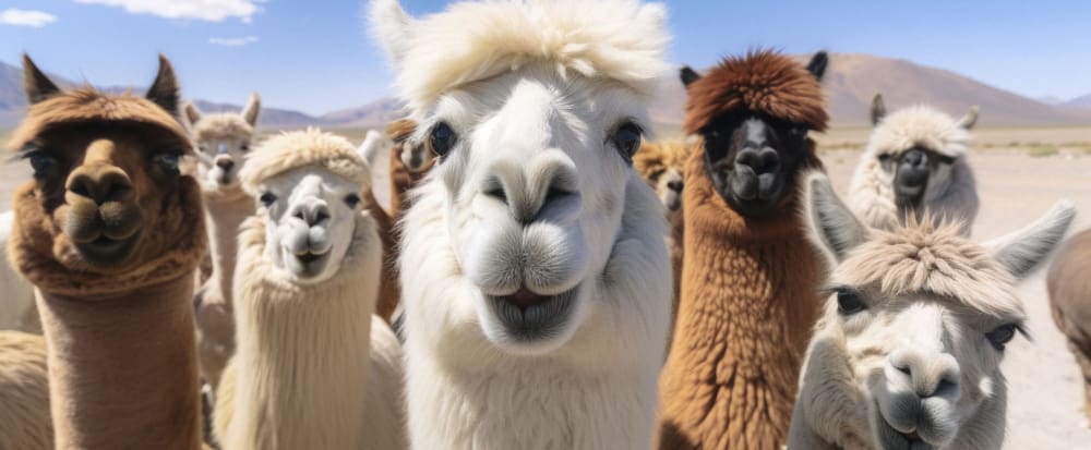 alpaca trekking como