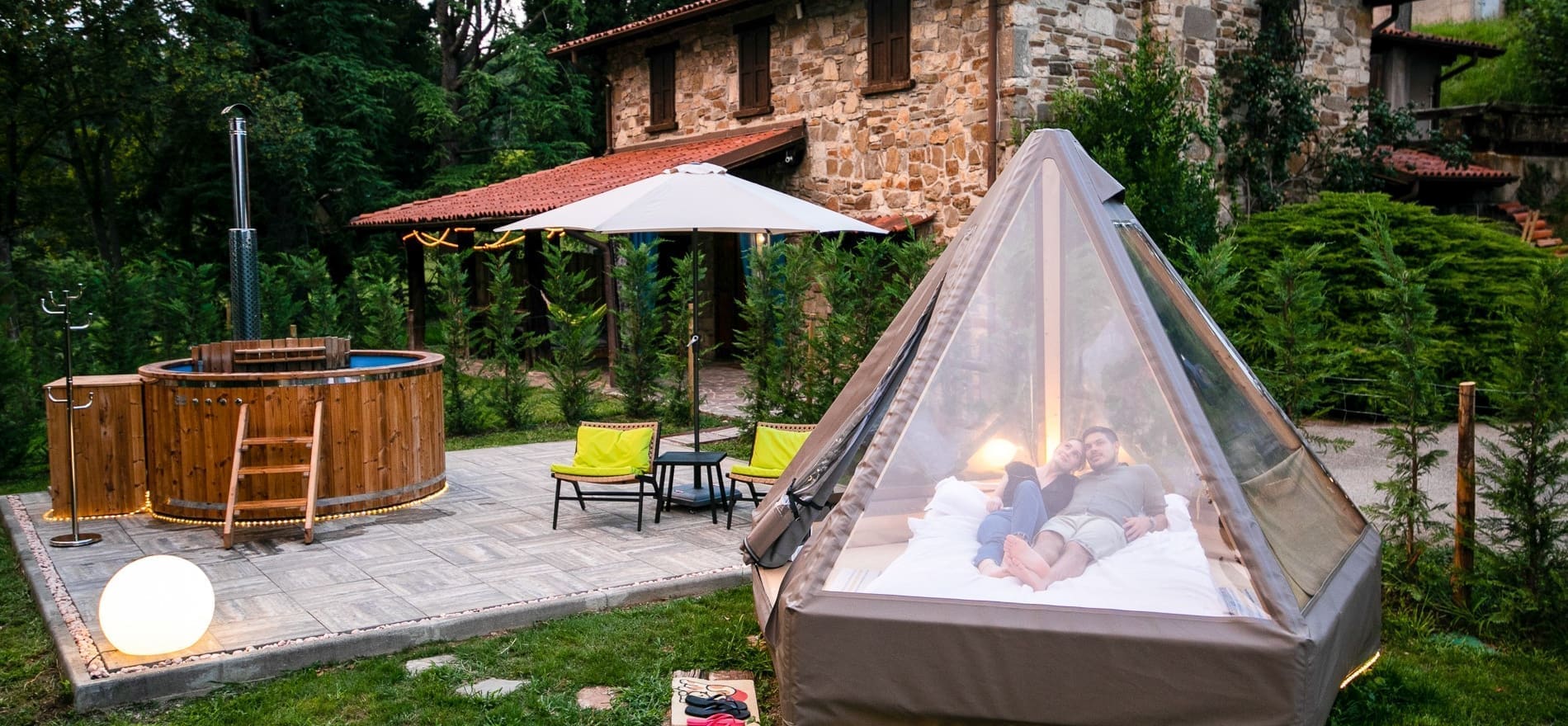 tepee indiano bergamo